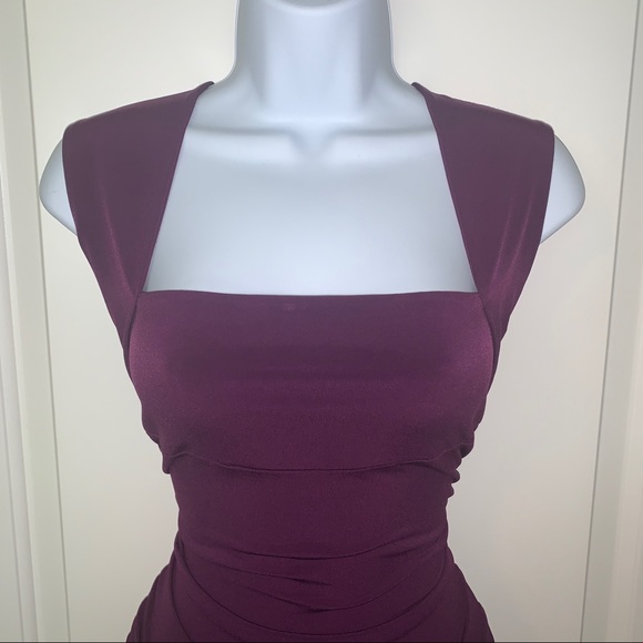 EUC Victorias Secret Burgundy Jersey Dress - Picture 6 of 8